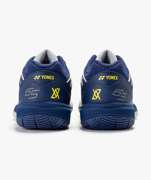 Yonex Power Cushion 65Z4 VA Wide Badminton Shoes (Silver/Navy)