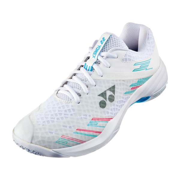 Yonex Power Cushion Cascade Accel Wide (White/Sky Blue)