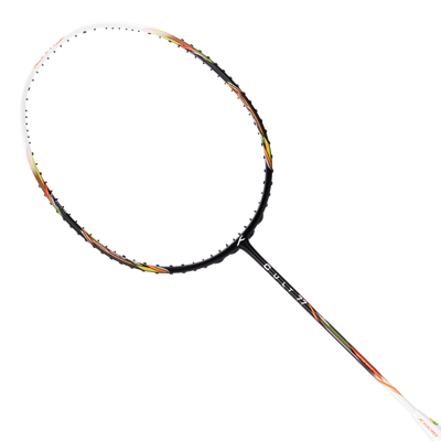 Hundred Cult 77 Superlite Badminton Racket (Black/White)