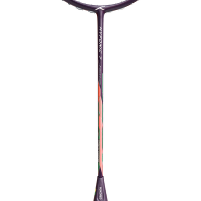 Hundred Hyfonic 7 Badminton Racket (Dark Purple/Green)