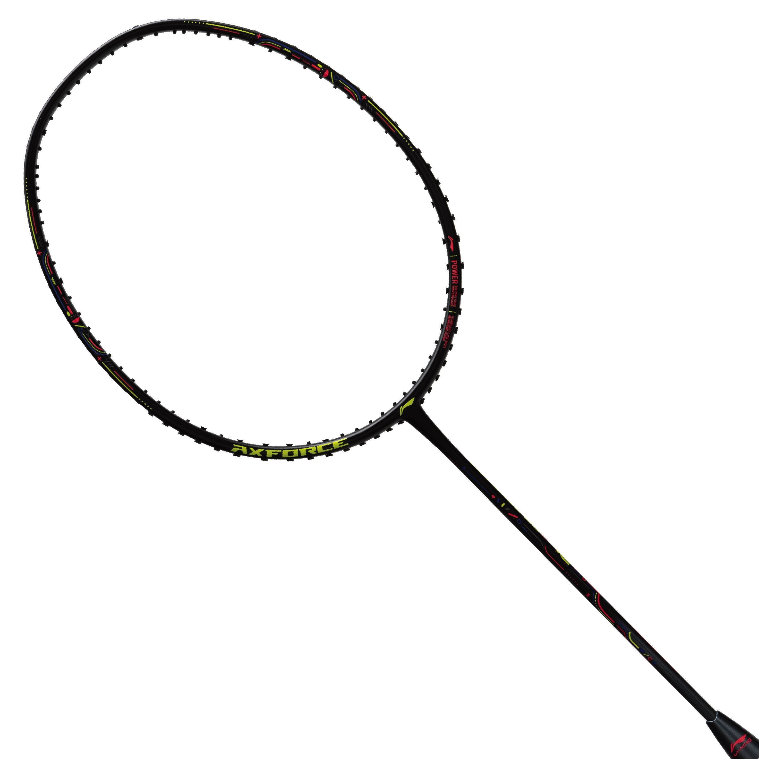 Li-Ning Axforce 80 JR Badminton Racket (Black)