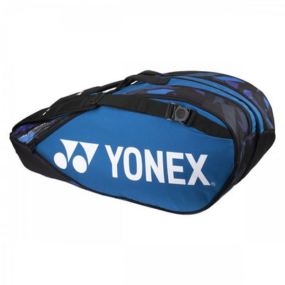 Yonex 92226 Pro Badminton Tennis Racket Bag (6 pcs, Fine Blue)