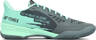 Yonex Power Cushion Cascade Drive Unisex Badminton Shoes (Gray/Pale Green)