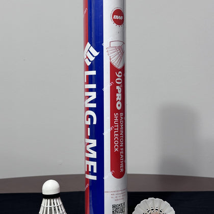 LingMei 90 Pro Badminton Shuttlecock (Goose Feather)