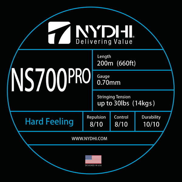 Nydhi NS700 Pro String Reel as same as Yonex BG65 Titanium