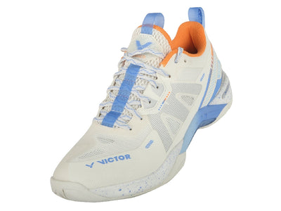 Victor S82III NitroLite L Badminton Shoes (Lunar White)