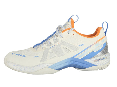Victor S82III NitroLite L Badminton Shoes (Lunar White)