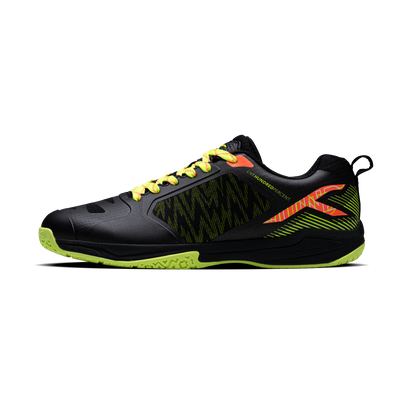 Hundred Beast Armor PBX Badminton Shoes (Black/Lime/Orange)