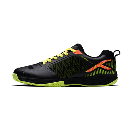 Hundred Beast Armor PBX Badminton Shoes (Black/Lime/Orange)
