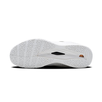 Hundred Velocity Elite Unisex Badminton Shoes (White/Black)