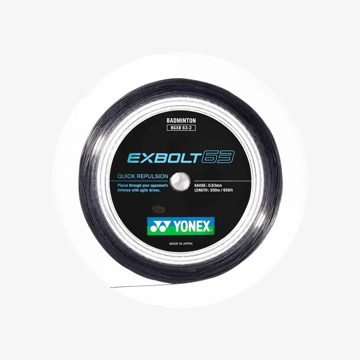 Yonex Exbolt 63 Badminton String (200m)