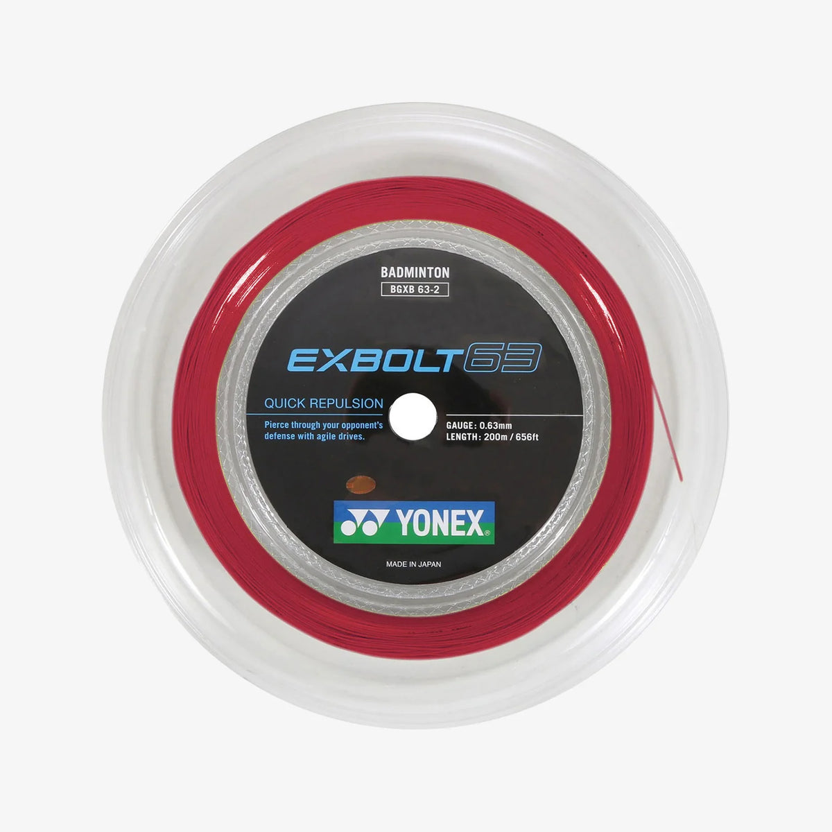 Yonex Exbolt 63 Badminton String (200m)