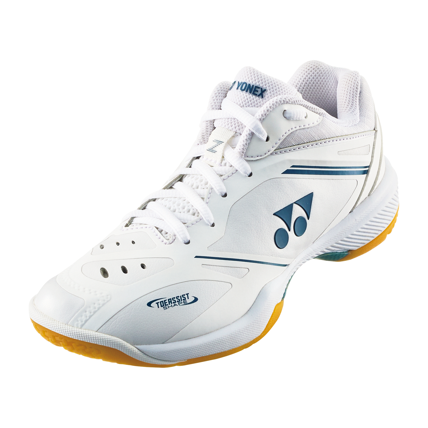 新品未使用YONEX SHB-65 ホワイト バドミントンシューズ 26cm Yonex Power Cushion 65 Z4 (White) Women's Badminton Shoes