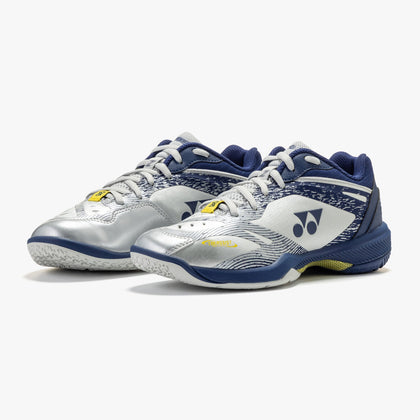 Yonex Power Cushion 65 Z4 VA Women's Badminton Shoes - Viktor Axelsen Limited Edition (Silver/Navy)