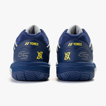 Yonex Power Cushion 65 Z4 VA Men's Badminton Shoes - Viktor Axelsen Limited Edition (Silver/Navy)