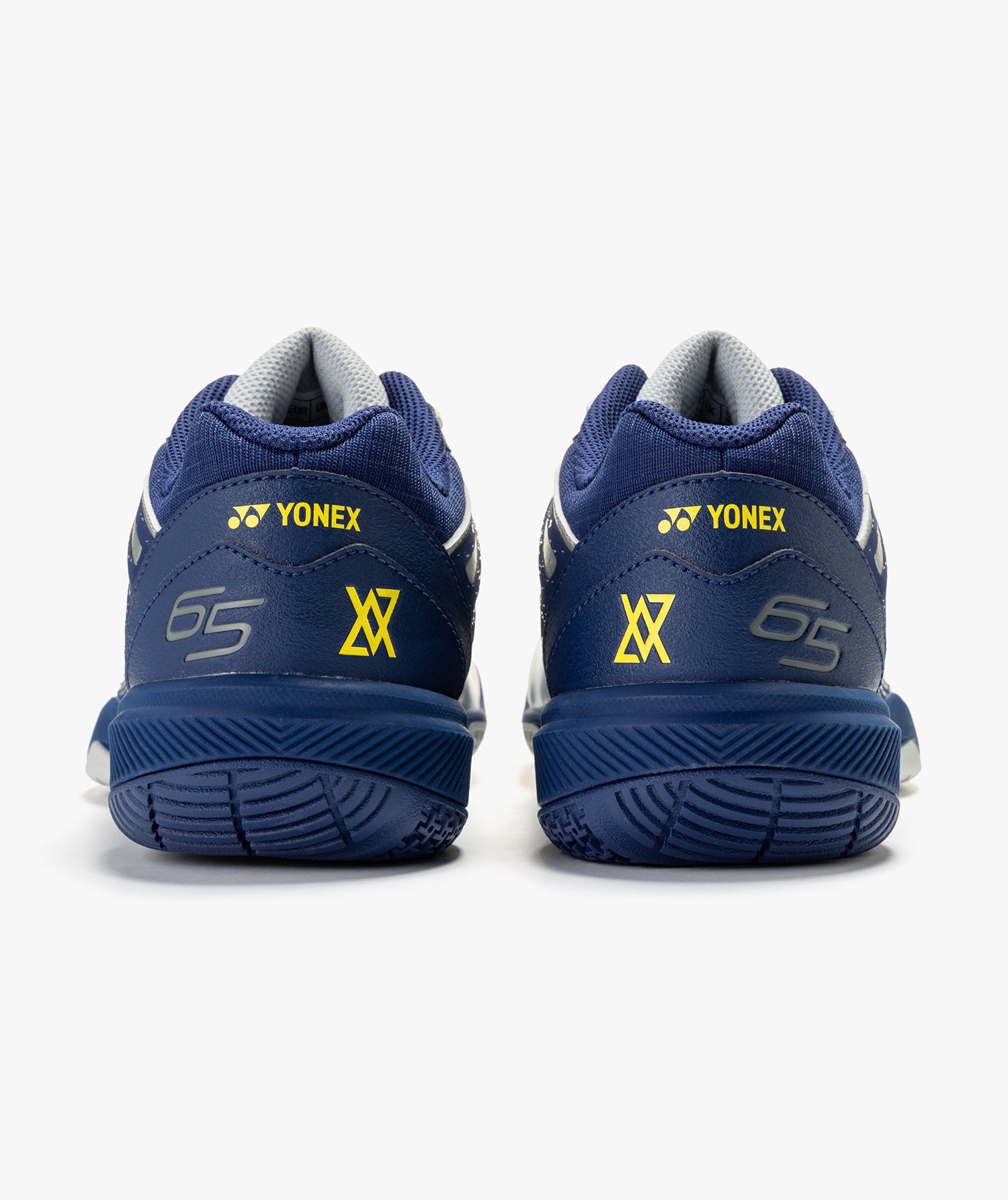 Yonex Power Cushion 65Z4 VA Wide Badminton Shoes (Silver/Navy)