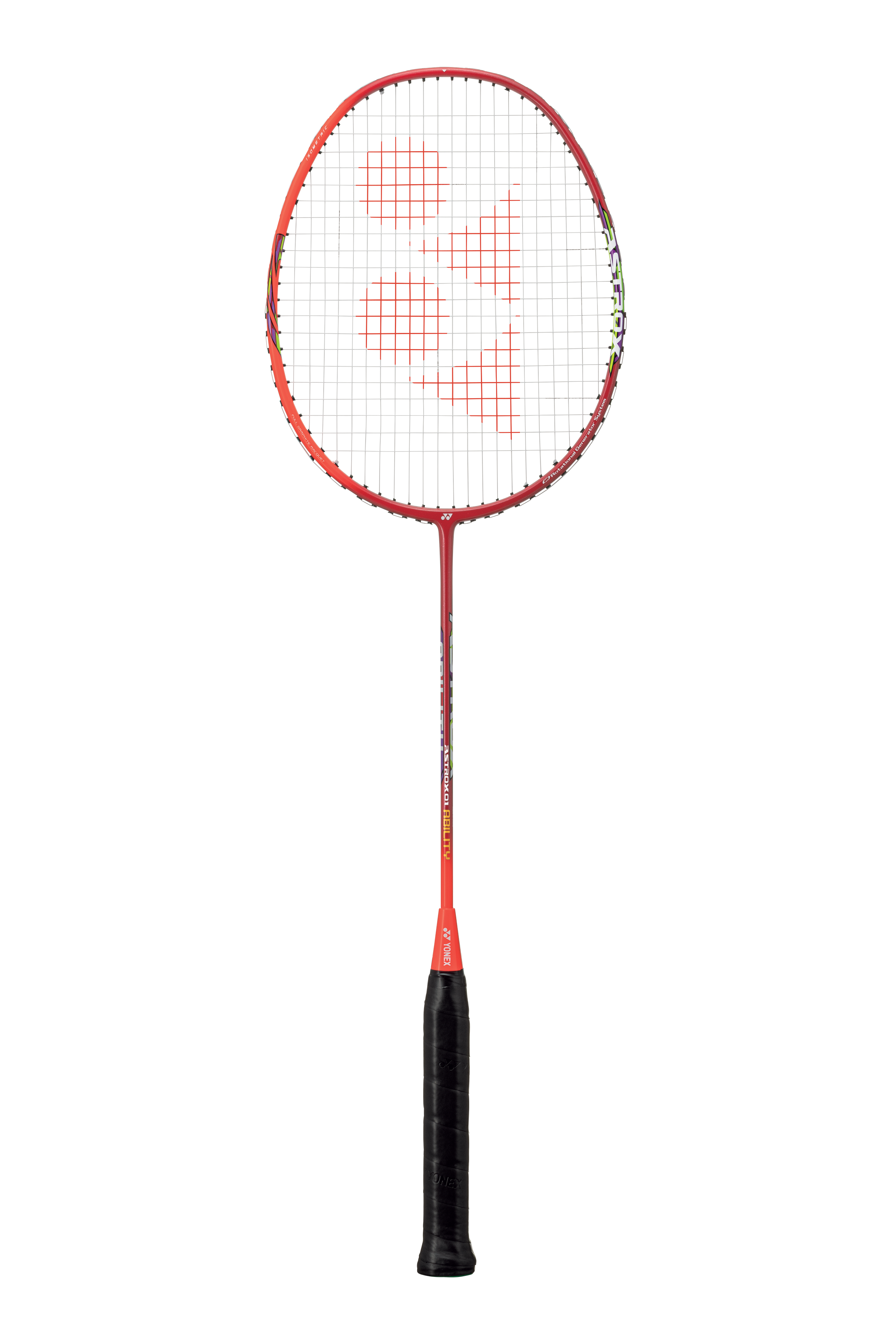 Yonex Astrox 01 Ability Strung Badminton Racket (Red)