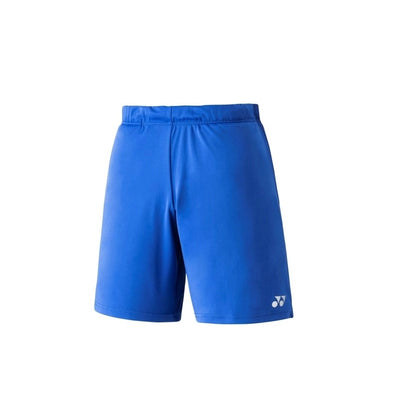 Yonex 15087 Tournament Style Men's Shorts (Blue) (Above Knee Cutting)