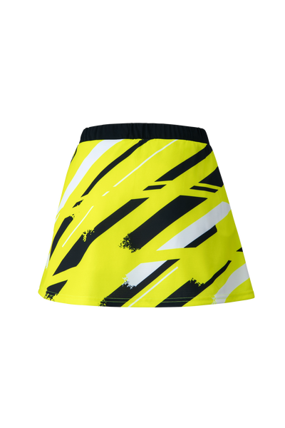 Yonex 26090 Women's Skort with Inner Shorts (Lime Yellow)