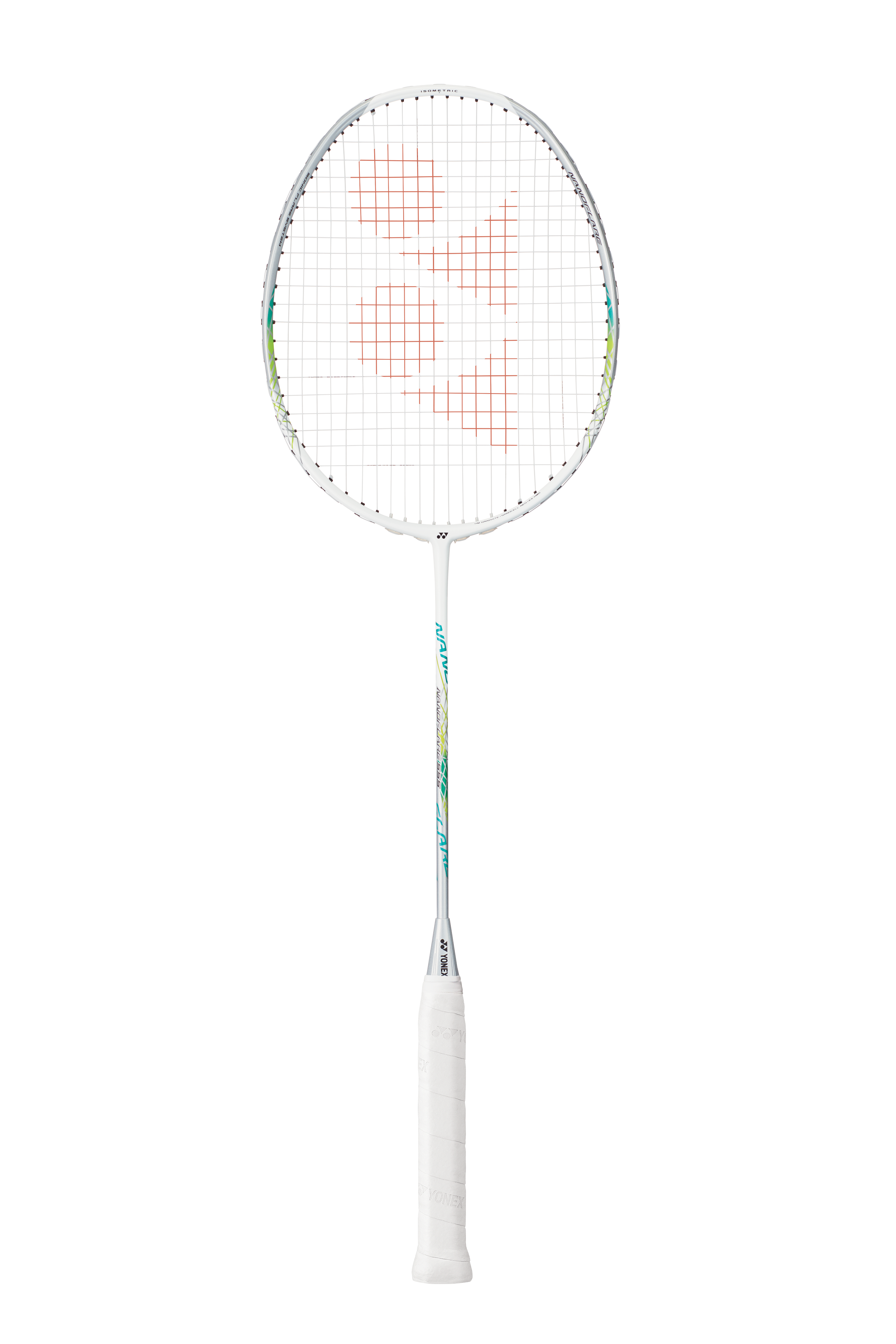 Yonex Nanoflare 555 Badminton Racket Pre-Strung (Matte White) Yonex Nanoflare 555 Badminton Racket Pre-Strung (Matte White)