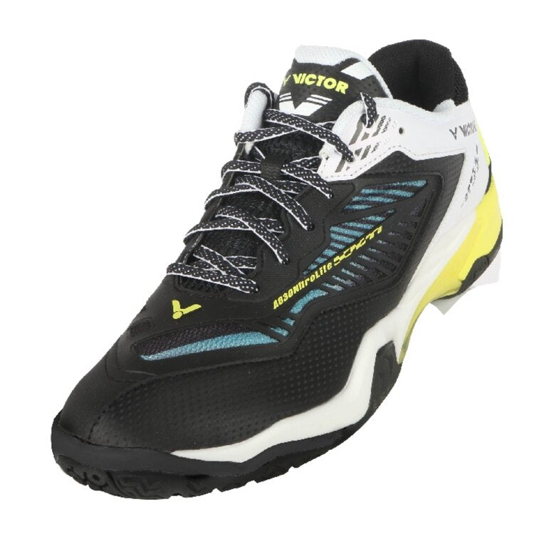 Victor A830 NitroLite CA Badminton Shoes (Black/White)
