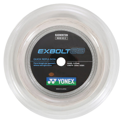 Yonex Exbolt 63 Badminton String Reel (200m)