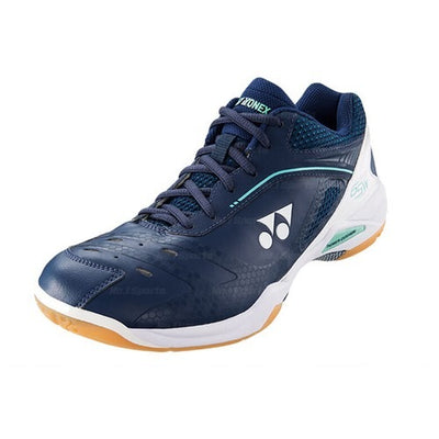 Yonex Power Cushion 65 Z Wide Badminton Shoes (Navy/White)
