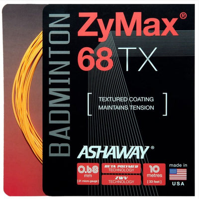 Ashaway Zymax 68 TX Badminton String Set (10m)