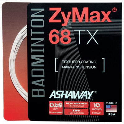 Ashaway Zymax 68 TX Badminton String Set (10m)