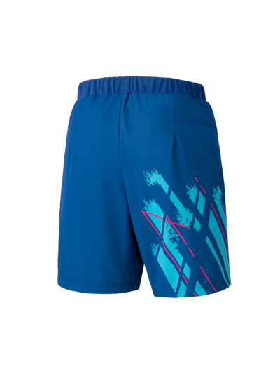 Yonex 15117 Tournament Style Men's Shorts (Blue)