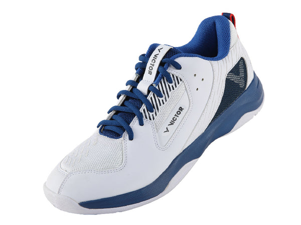 Victor A311-AF Unisex Badminton Shoes (White/Blue)