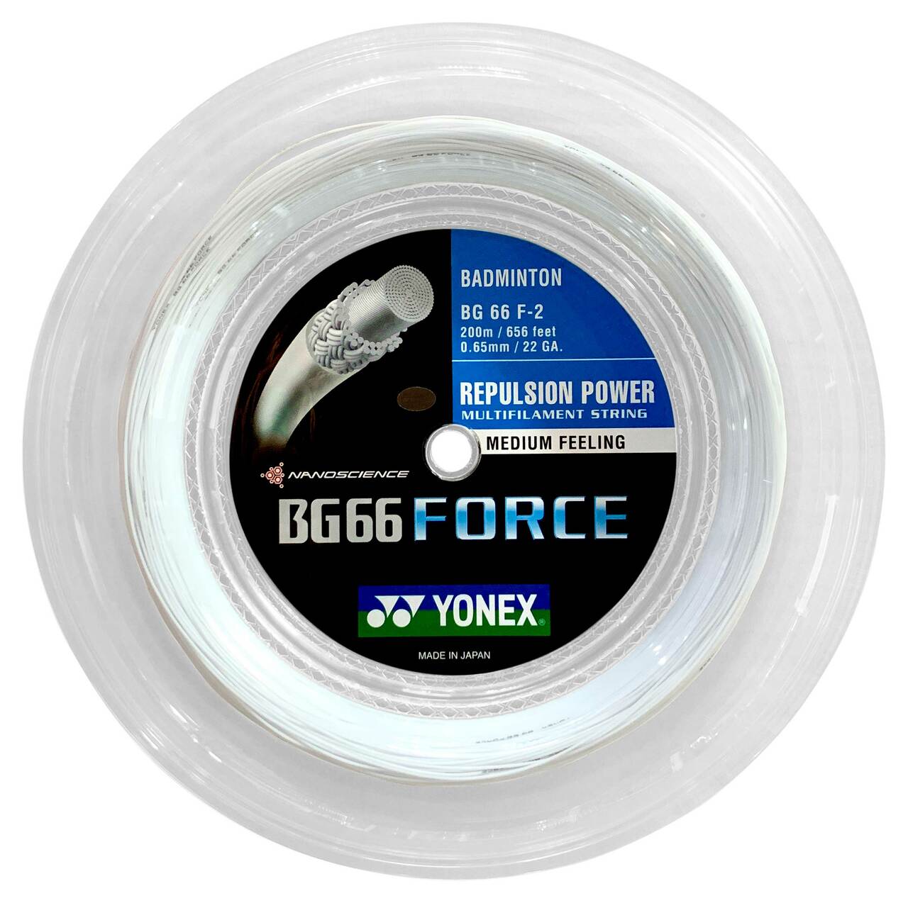 Yonex BG66 Force 200m Reel Badminton String