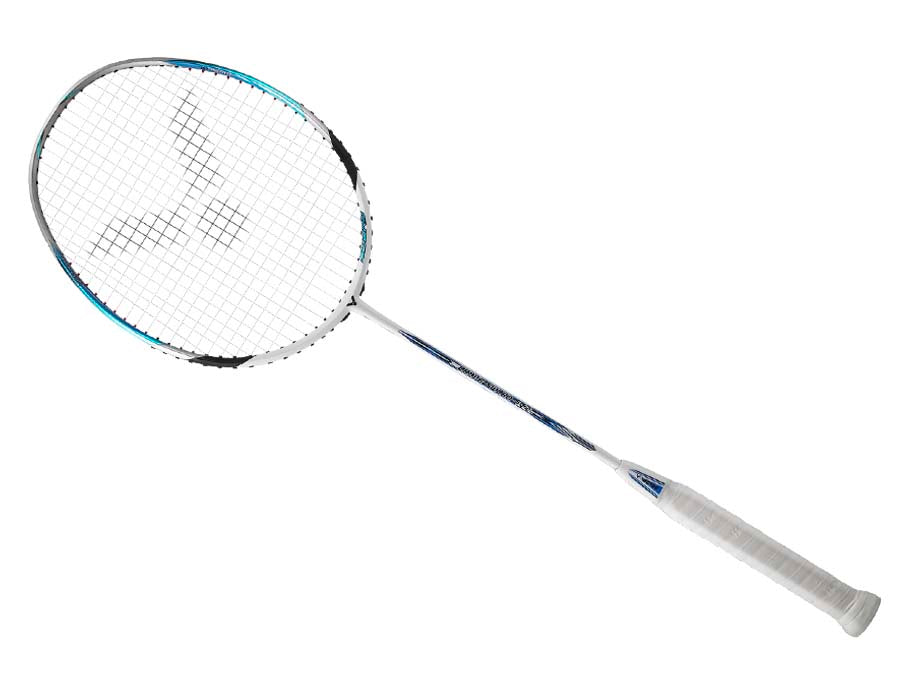 Victor Brave Sword 12 Light Badminton Racket (White/G6/Lightweight)