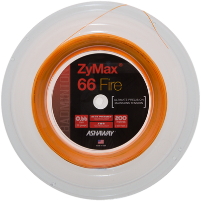 Ashaway Zymax 66 Fire Badminton String Reel (200m)