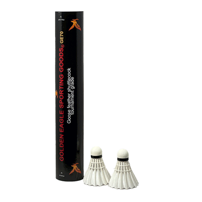 GE70 Golden Eagle Badminton Feather Shuttlecock