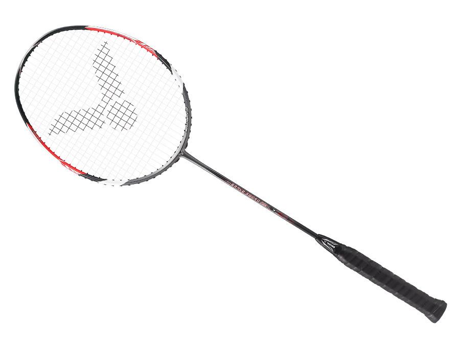 Victor Brave Sword 12N (Black/Red, 4UG5, Unstrung) Badminton Racket
