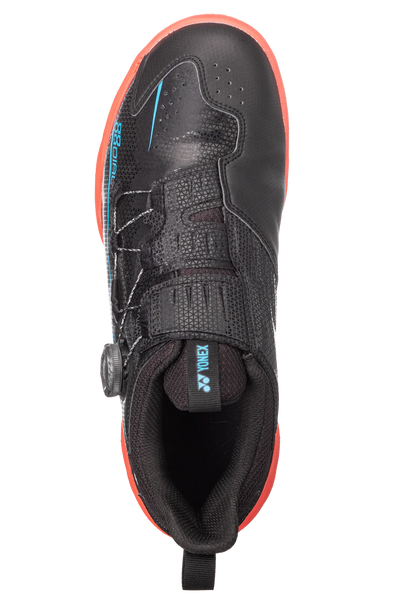 Yonex Power Cushion 88 Dial 2 Unisex Badminton Shoes (Black/Red)